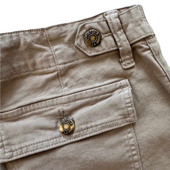 Women's Pistola Mara Cargo Utility Khaki Shorts Vacation Summer Size 30/10 - Picture 3 of 6
